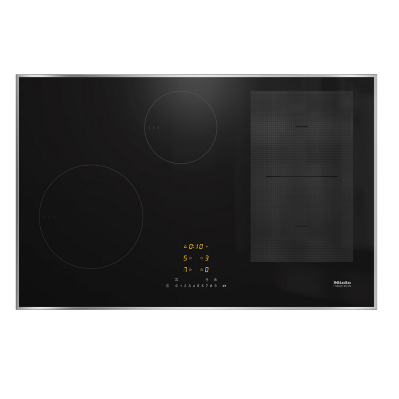 Miele Induction hob with onset controls Gold KM 7474 FR Stainless steel
