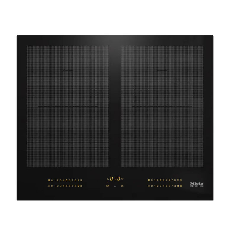 Miele Induction hob with onset controls Gold KM 7564 FL Black