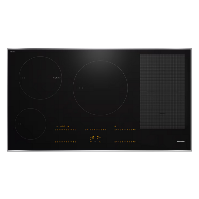 Miele Induction hob with onset controls Platinum KM 7699 FR Stainless steel