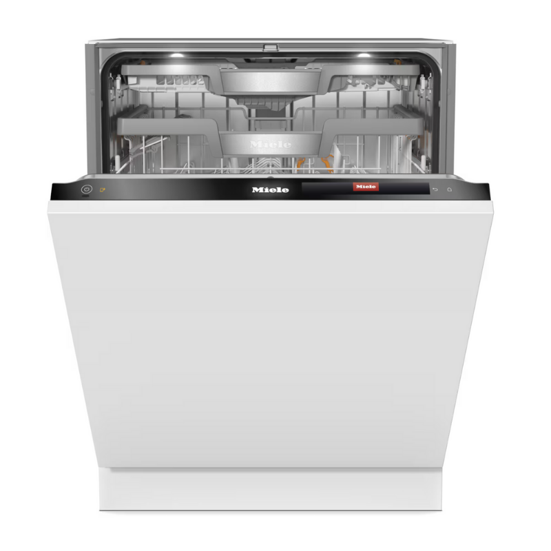 Miele Fully integrated dishwashers Diamond G 7980 SCVi AutoDos K2O CleanSteel/Obsidian black