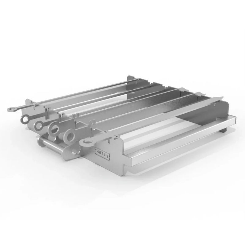 Charlie Oven Turkish-Style Kebab Rack with Two Skewer Sets
