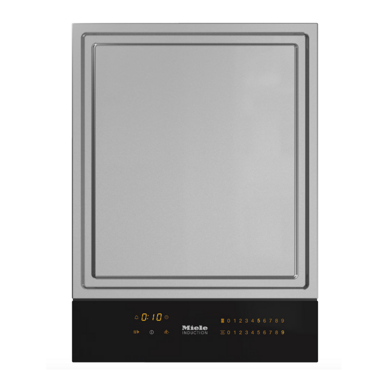 Miele SmartLine element Platinum CS 7632 FL Black with induction Tepan Yaki