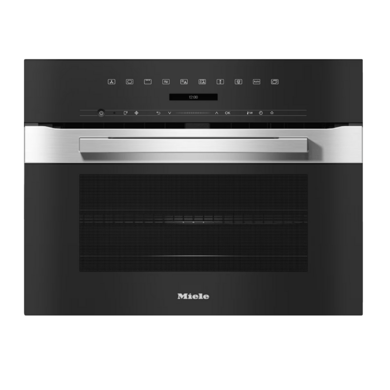 Miele Compact microwave combination oven Gold H 7240 BM Stainless steel/Clean Steel