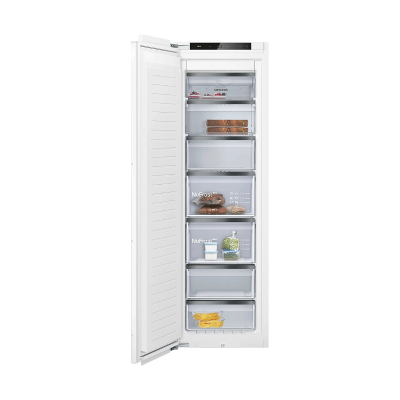 Siemens iQ700 Built-in freezer 177.2 x 55.8 cm soft close flat hinge - GI81NHNE0G