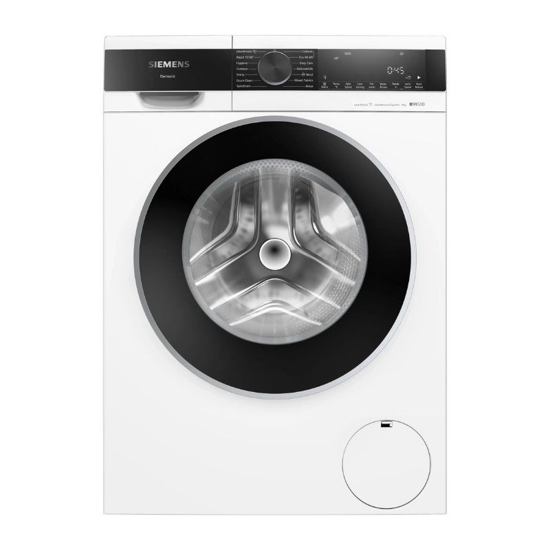 Siemens iQ500 Washing machine, front loader 9 kg max. 1600 rpm - WG46G2Z4GB