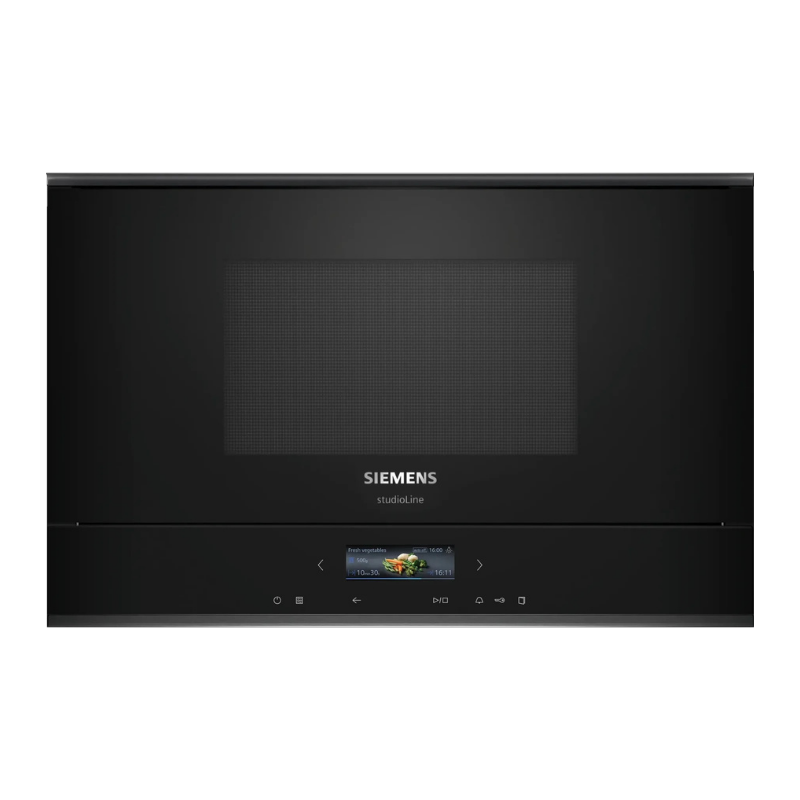 Siemens iQ700 Built-in microwave oven Black - BF922L1B1B