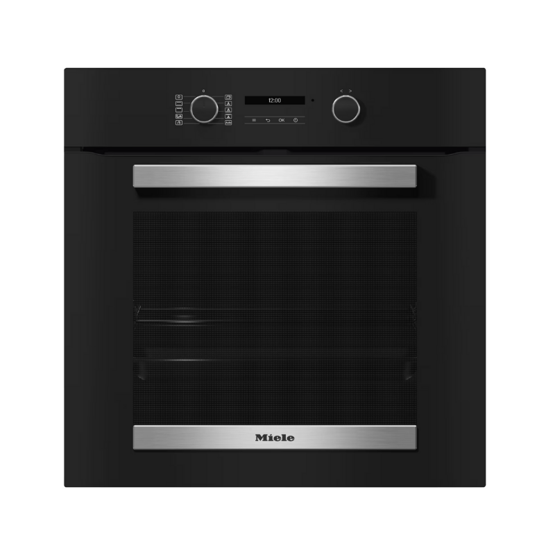 Miele Oven Silver H 2465 BP ACTIVE Obsidian black stainless steel effect