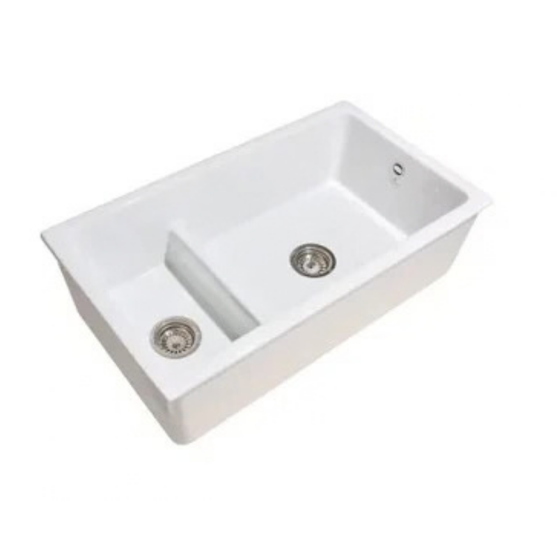 Whitebirk Langho Fireclay Kitchen Sink