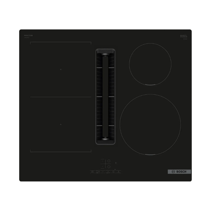 Bosch Series 4 Induction hob with integrated ventilation system 60 cm surface mount without frame - PVS611B16E