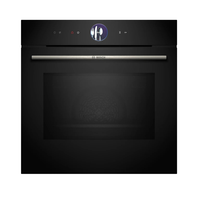 Bosch Series 8 Built-in oven with steam function 60 x 60 cm Black - HSG7364B1B