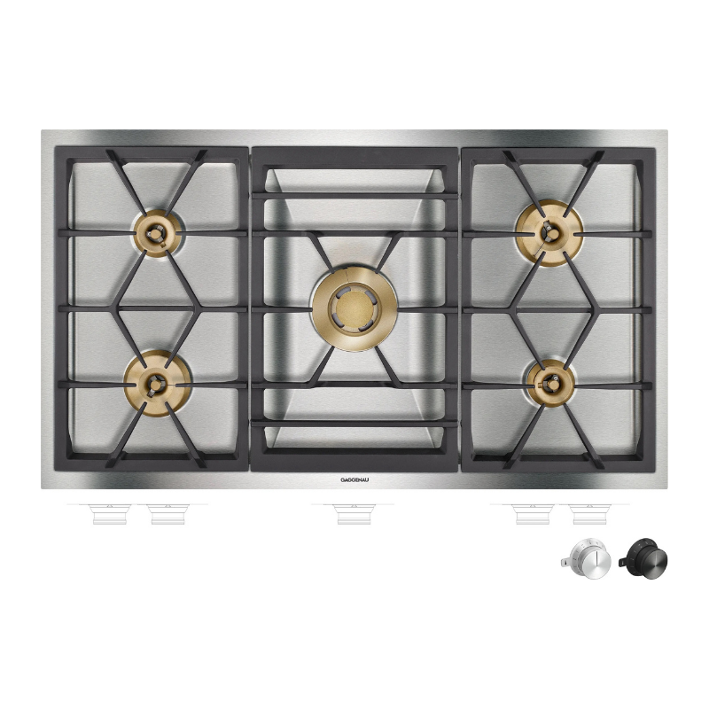 Gaggenau 400 series Vario gas cooktop 90 cm Natural gas 20 mbar