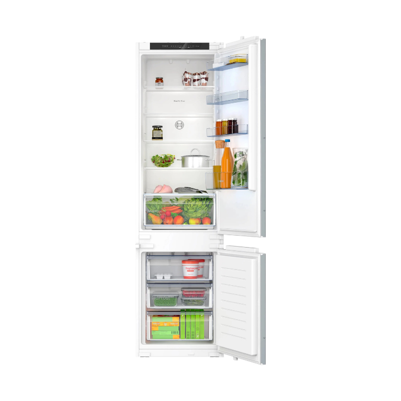 Bosch Series 2 Built-in fridge-freezer with freezer at bottom 193.5 x 54.1 cm - KIN96NSE0G