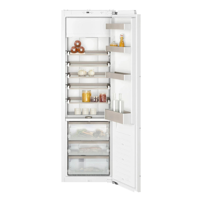 Gaggenau 200 series Vario built-in fridge with freezer section 177.5 x 56 cm