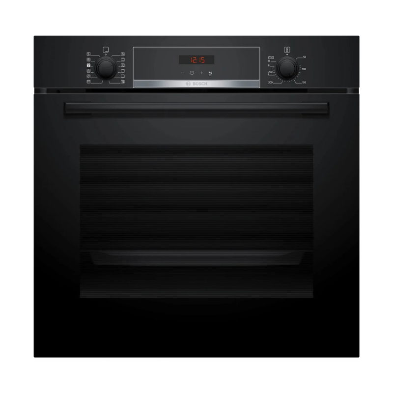 Bosch Series 4 Built-in oven with added steam function 60 x 60 cm Black - HQA574BB3B