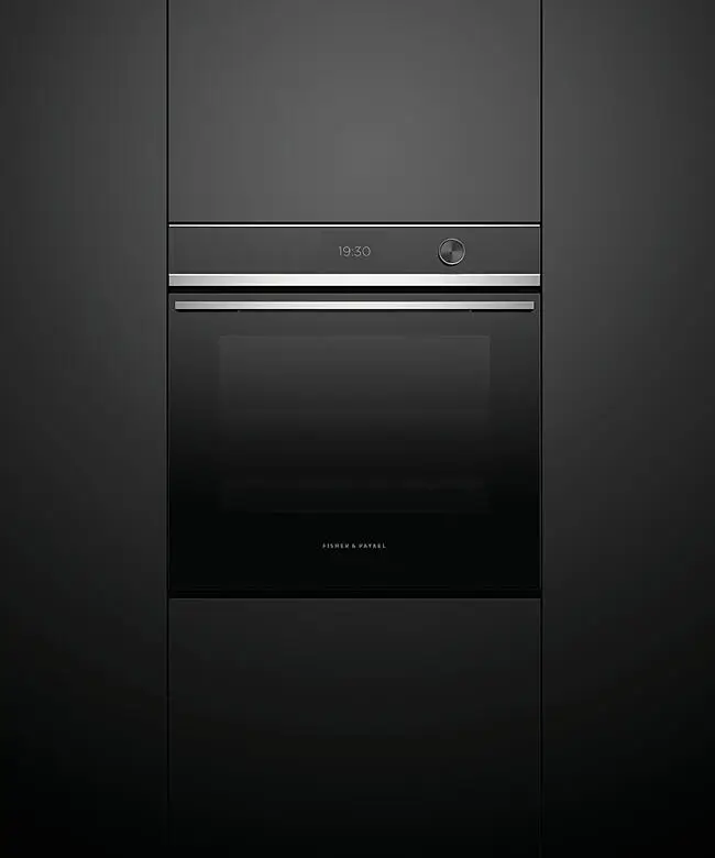Fisher & Paykel Series 11 OS60SDTDX2 Built-in Combination Steam Oven Single 600mm 72L, 23 Function, 5" Touchscreen + Dial, Contemporary (Stainless Steel Trim), 100mm Fascia, WiFi, compatible with SmartHQ App