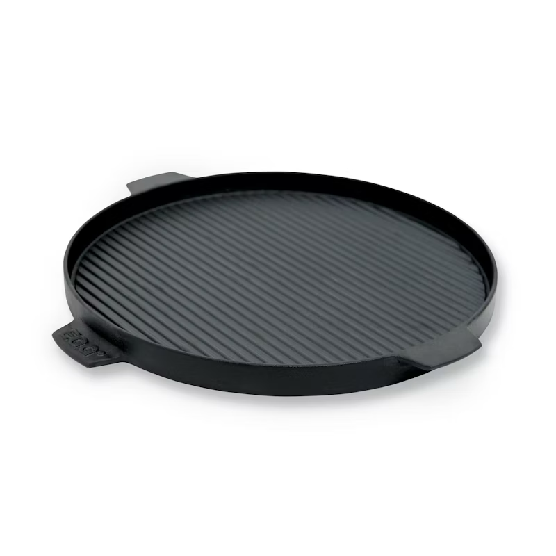 BIG GREEN EGG DUAL-SIDED CAST IRON PLANCHA GRIDDLE