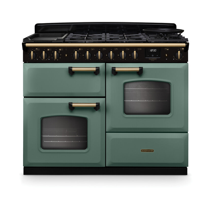 Rangemaster Classic Deluxe 110 Dual Fuel Range Cooker OC