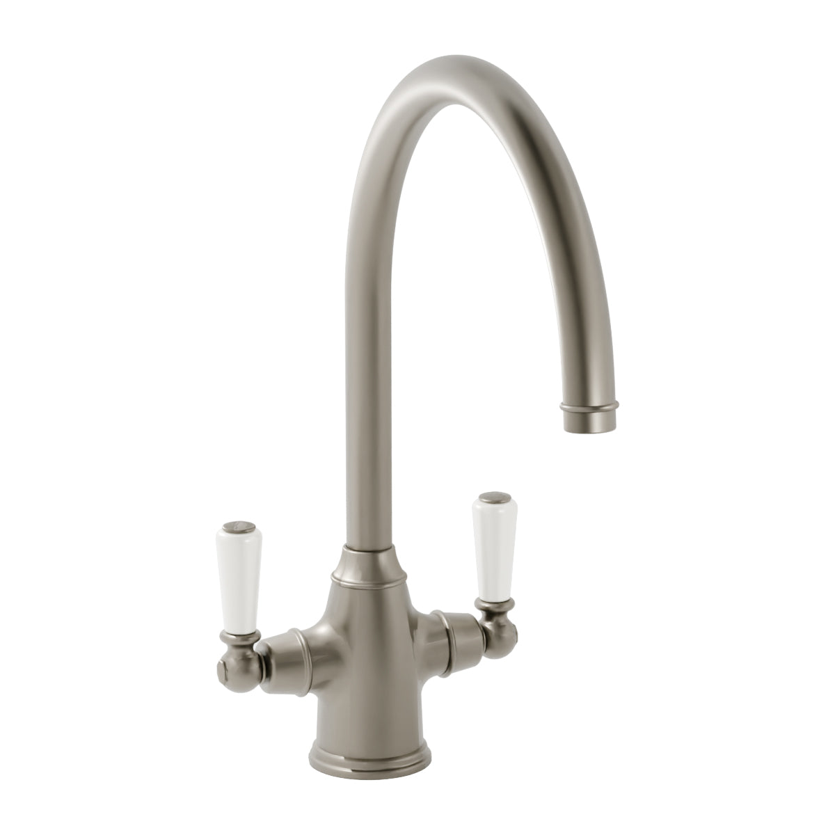 Bidbury & Co Amesbury Twin Lever Monobloc Kitchen Tap