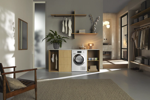 Miele TEL785WP EcoSpeed&Steam&9kg Lotus white