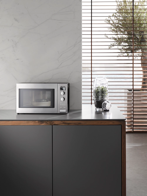 Miele Freestanding microwave oven Silver M 6012 SC Stainless steel