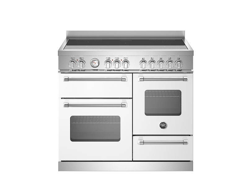 Bertazzoni Master Series 100 cm induction top electric triple oven