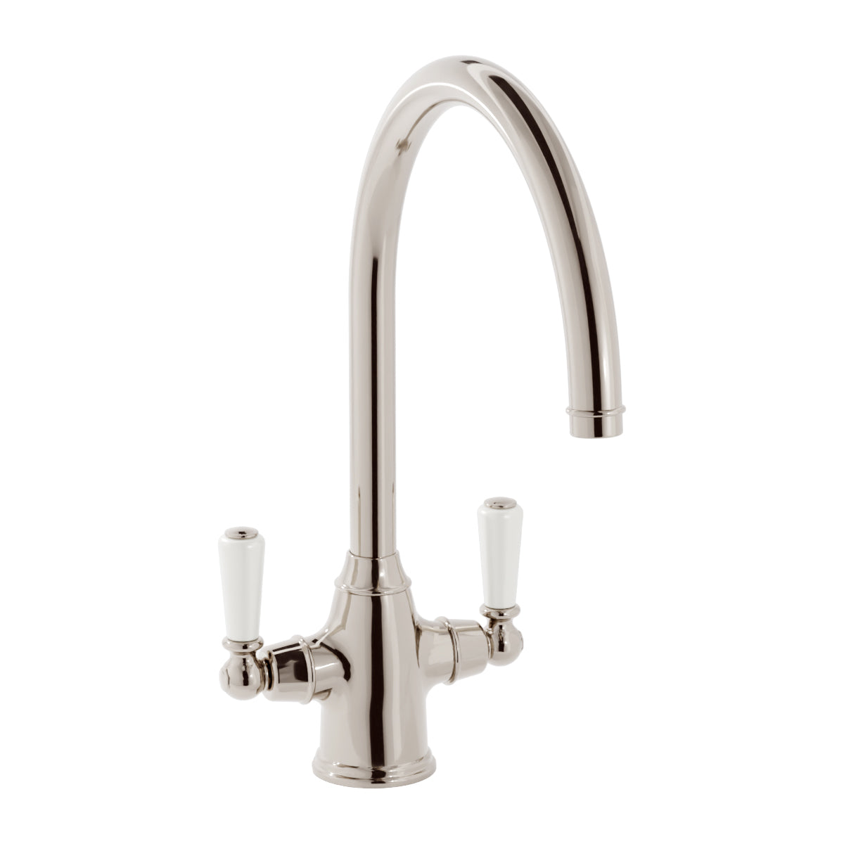 Bidbury & Co Amesbury Twin Lever Monobloc Kitchen Tap