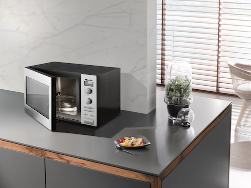 Miele Freestanding microwave oven Silver M 6012 SC Stainless steel