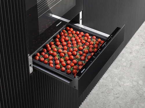 Miele 14 cm high gourmet warming drawer without handle ESW 7010