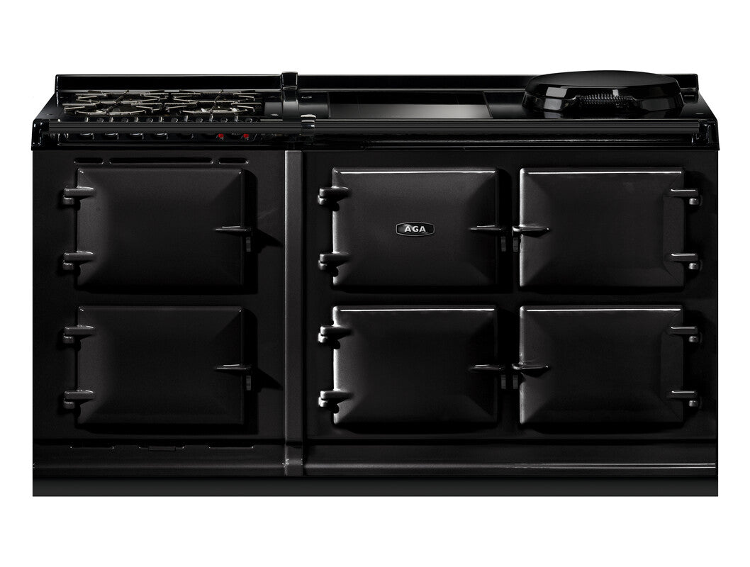 AGA ER7i 160-5e Electric with Induction Hob + Four Burner Gas Hob
