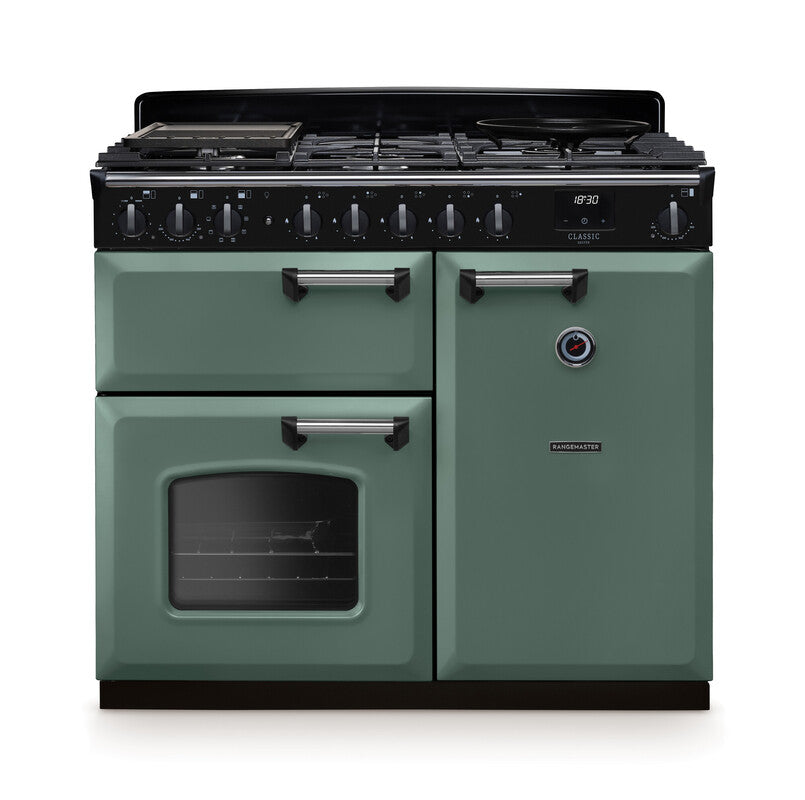 Rangemaster Classic Deluxe 100 Dual Fuel Range Cooker