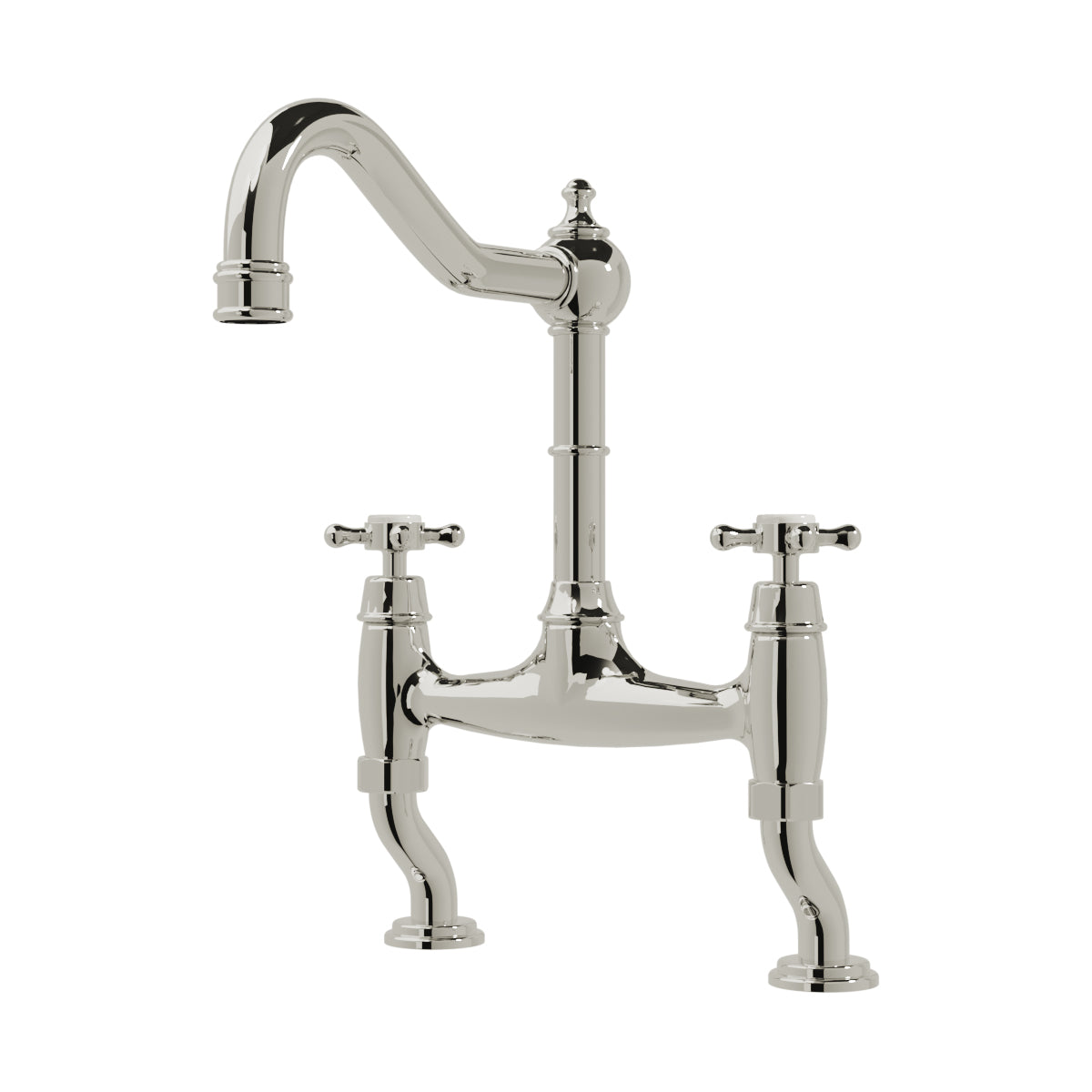 Bidbury & Co Fairford Kitchen Twin Lever Bridge Tap