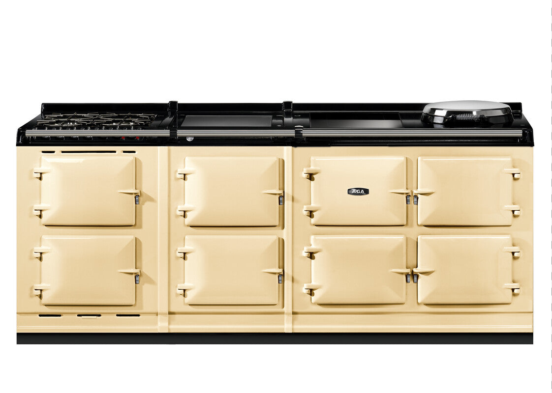 AGA ER7i 210-7g Dual Fuel With Induction Hob, Warming Plate + Gas Hob