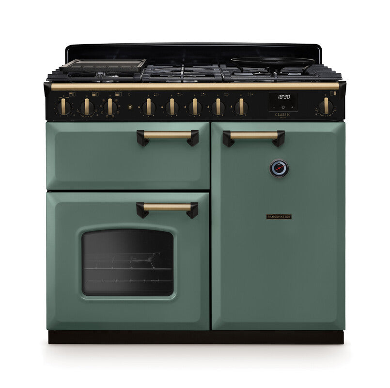 Rangemaster Classic Deluxe 100 Dual Fuel Range Cooker