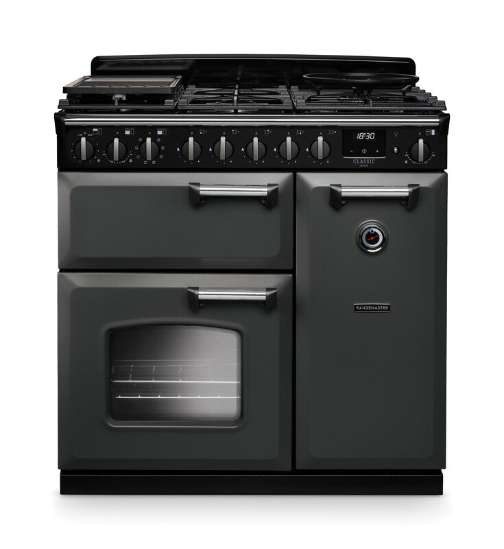 Rangemaster Classic Deluxe 90 Dual Fuel Range Cooker