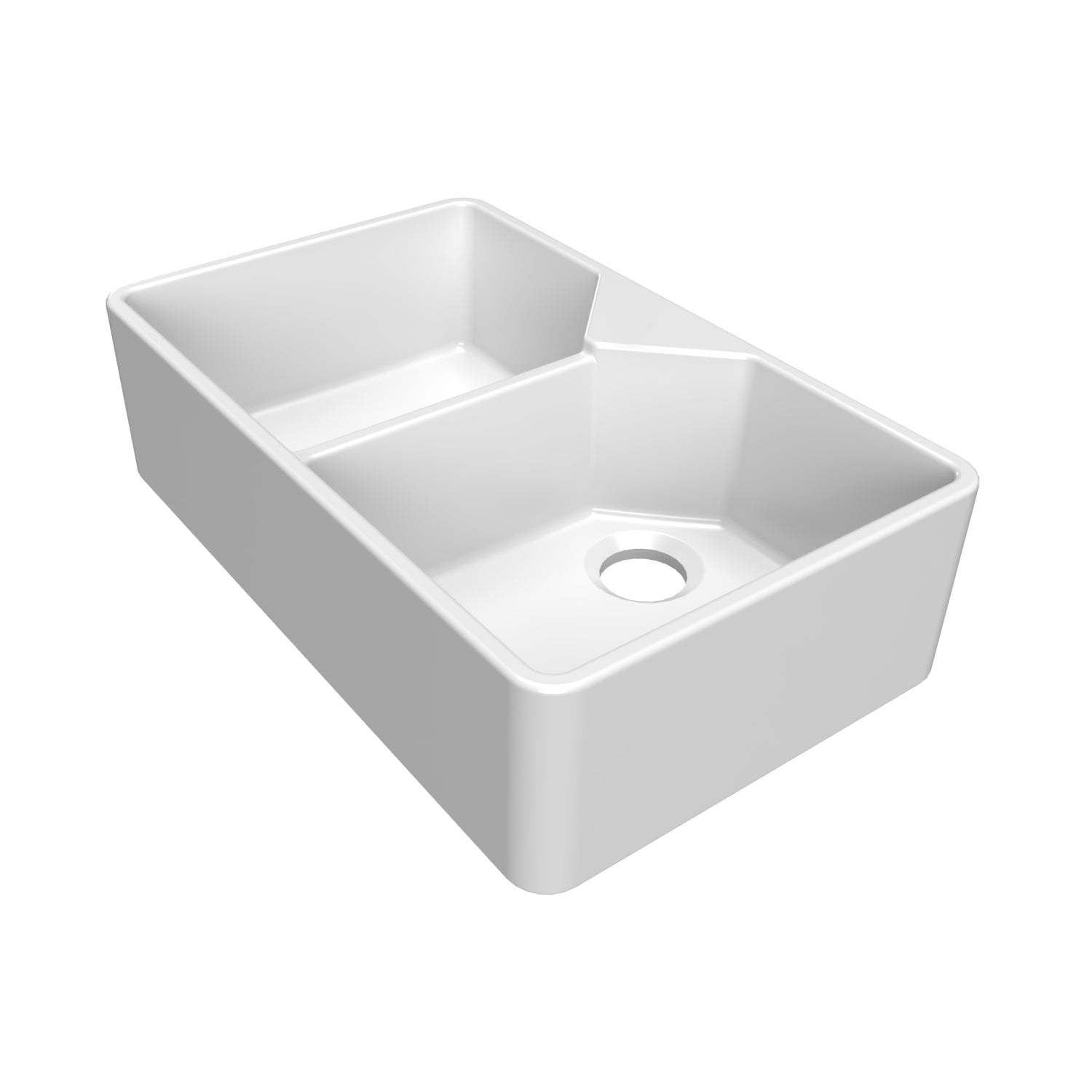 Bidbury & Co Alderley Double Bowl Ceramic Butler Sink