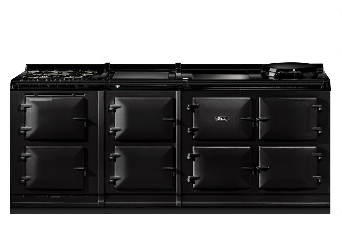 AGA ER7i 210-7g Dual Fuel With Induction Hob, Warming Plate + Gas Hob