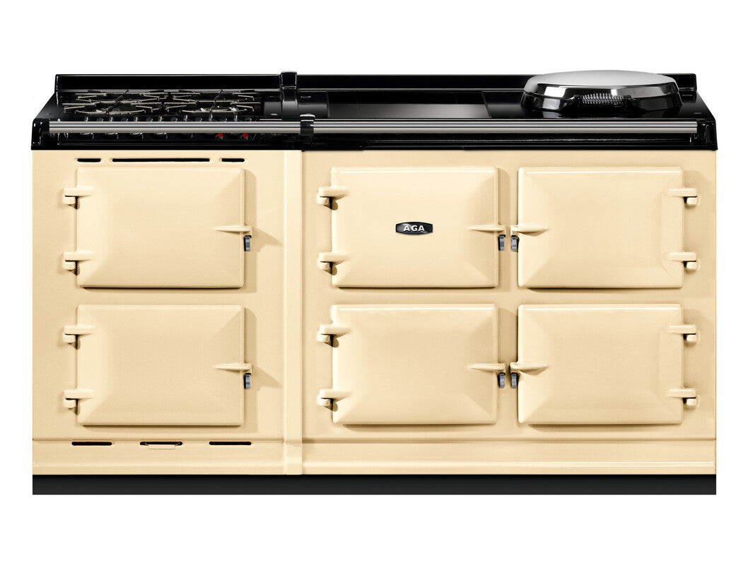 AGA ER7i 160-5e Electric with Induction Hob + Four Burner Gas Hob