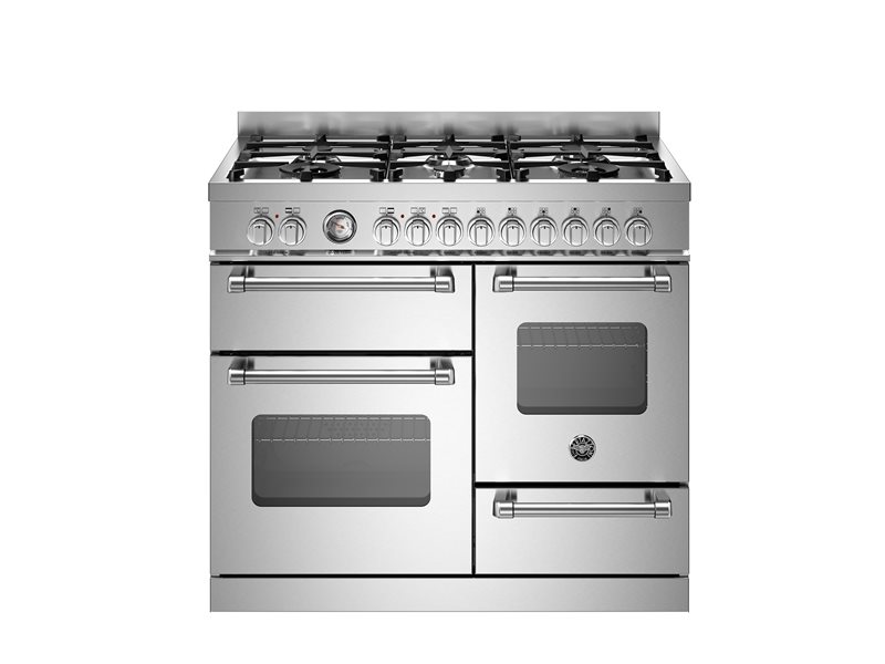 Bertazzoni Master Series 100 cm 6-burner electric triple oven