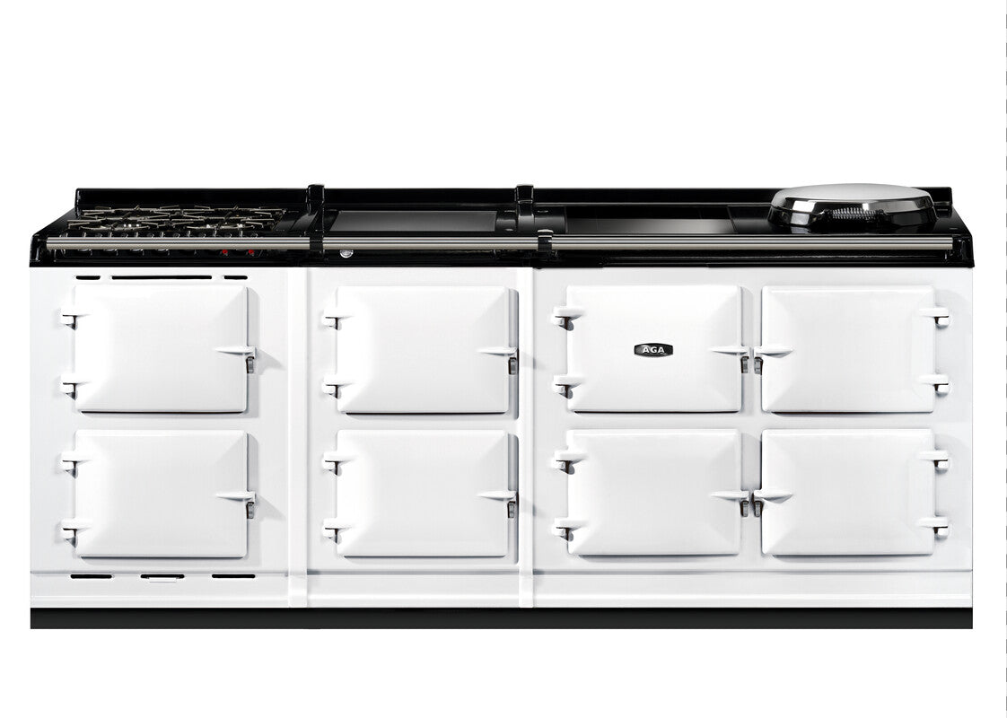 AGA ER7i 210-7g Dual Fuel With Induction Hob, Warming Plate + Gas Hob