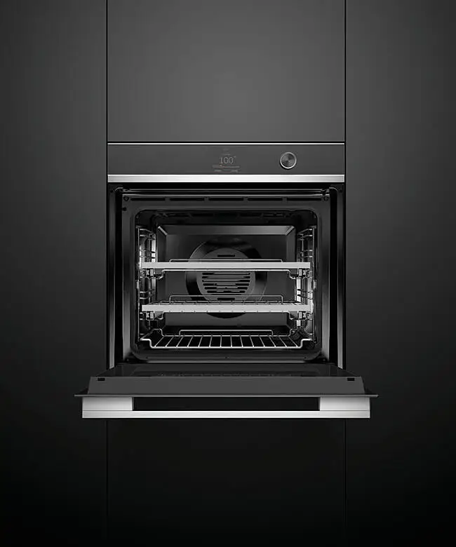 Fisher & Paykel Series 11 OS60SDTDX2 Built-in Combination Steam Oven Single 600mm 72L, 23 Function, 5" Touchscreen + Dial, Contemporary (Stainless Steel Trim), 100mm Fascia, WiFi, compatible with SmartHQ App