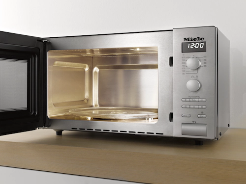 Miele Freestanding microwave oven Silver M 6012 SC Stainless steel