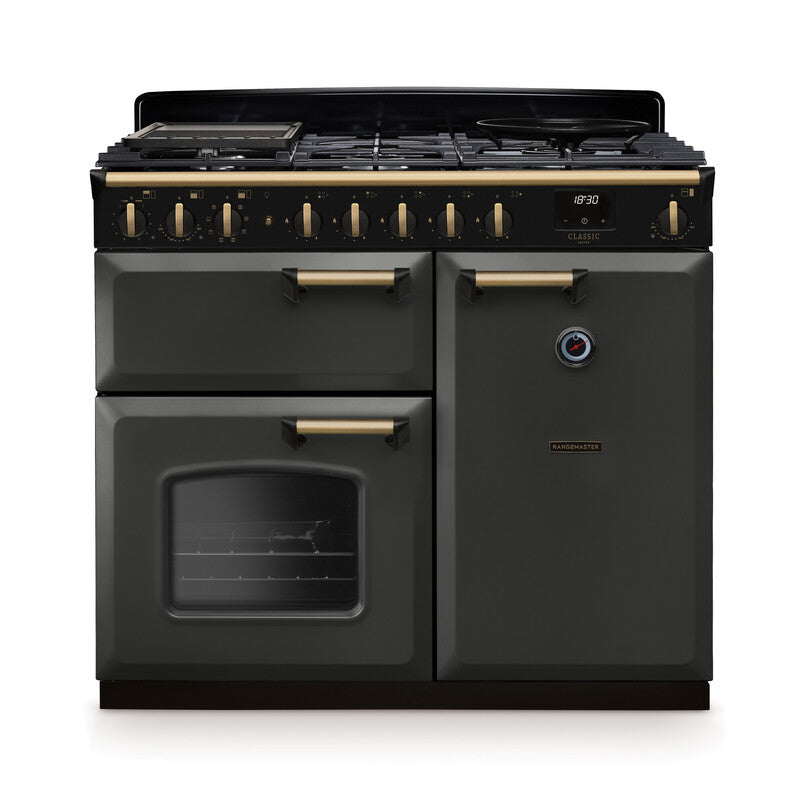 Rangemaster Classic Deluxe 100 Dual Fuel Range Cooker