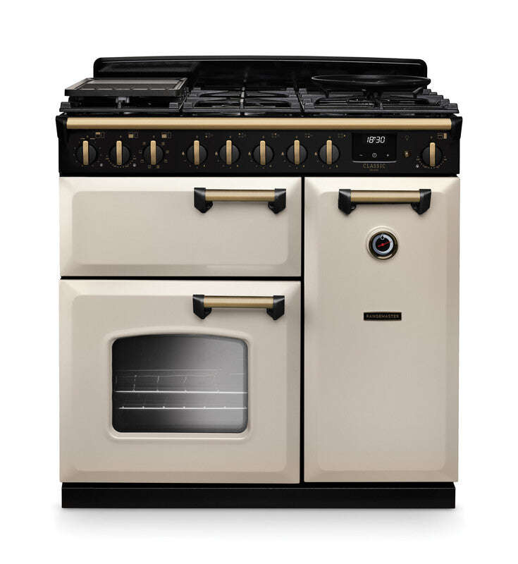 Rangemaster Classic Deluxe 90 Dual Fuel Range Cooker