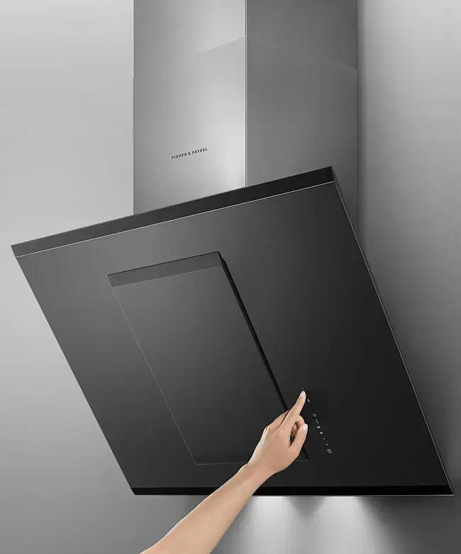 Fisher & Paykel Series 7 HT90GHB2 900mm Wide 'Tilt' Chimney Hood