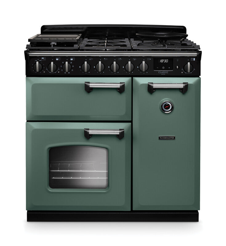 Rangemaster Classic Deluxe 90 Dual Fuel Range Cooker