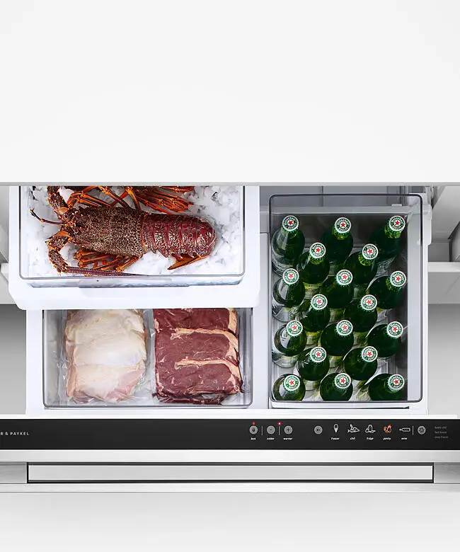 Fisher & Paykel Series 9 RB9064S1 Integrated CoolDrawerª, 900mm
