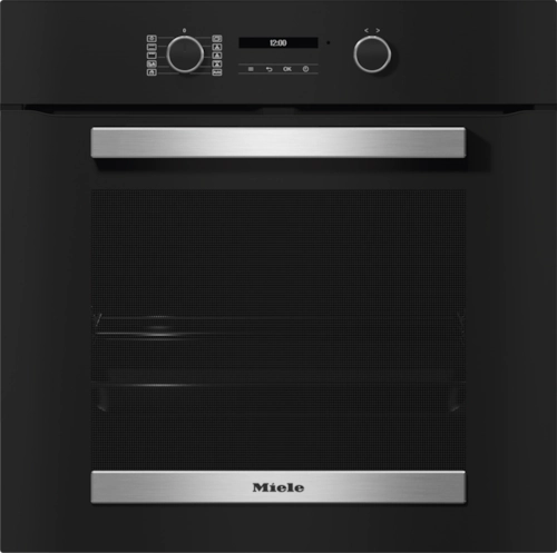 Miele H 2465 BP ACTIVE Obsidian black stainless steel effect