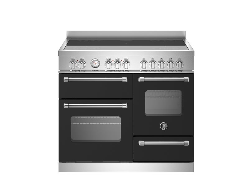 Bertazzoni Master Series 100 cm induction top electric triple oven
