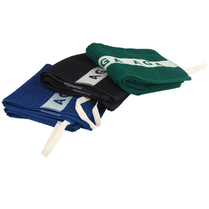 AGA Hand Towels: Green