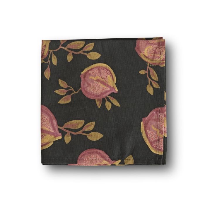 AGA Pomegranate Black Napkin